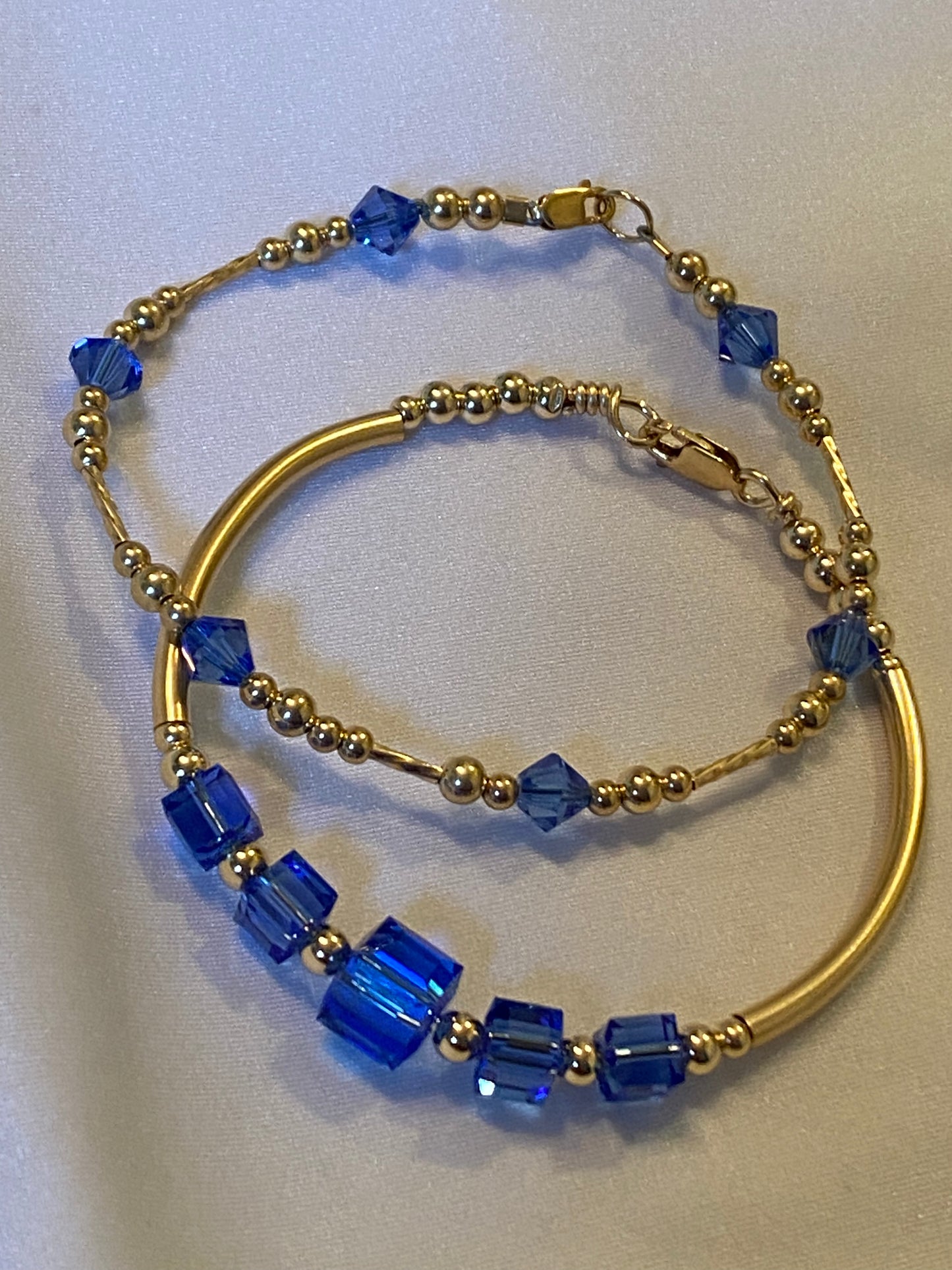 Square Swarovski Crystal (Birthday Set.)..... All Birthstones are Available..
