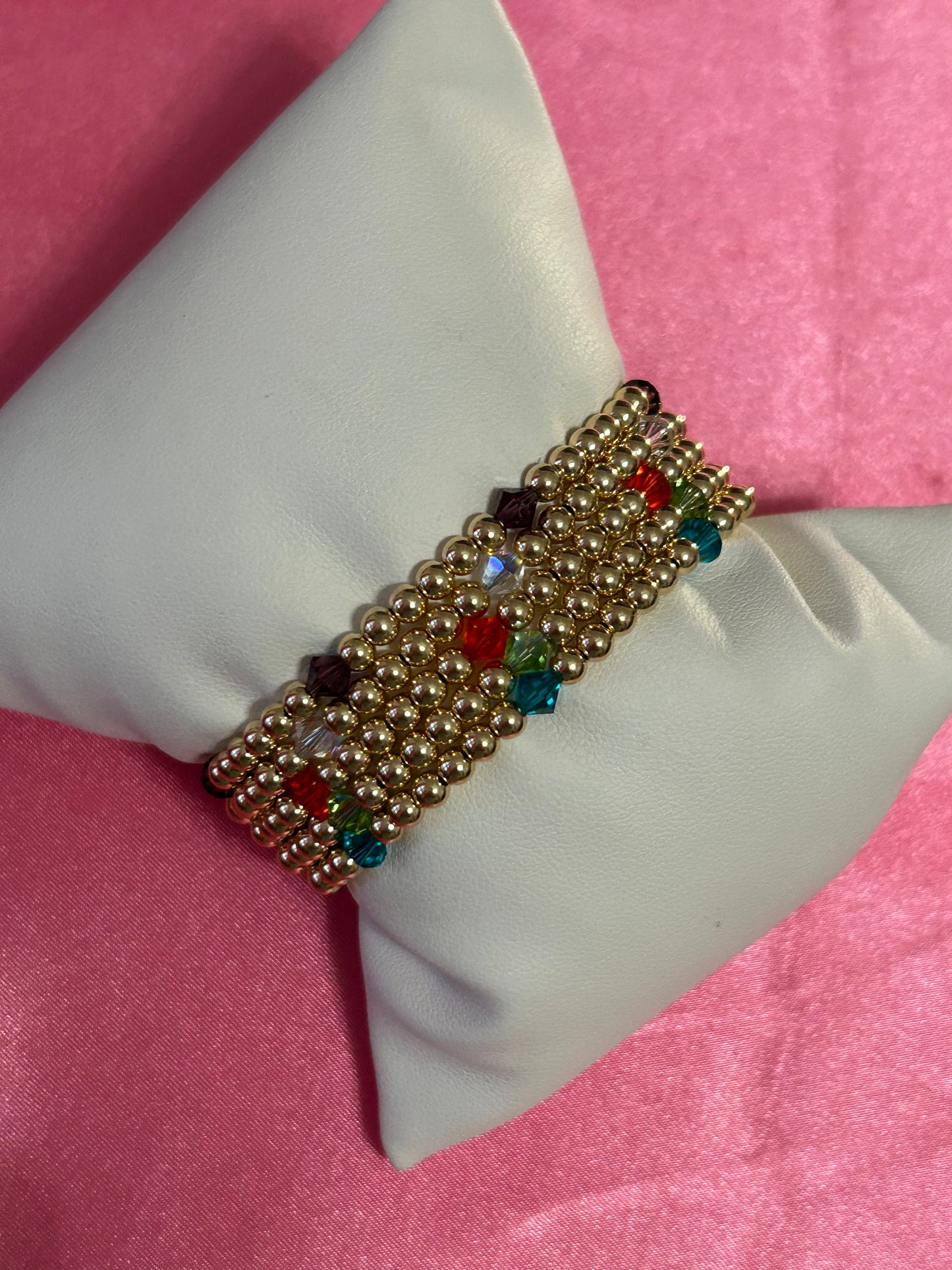 5 Piece Swarovski Crystal Bracelet Set