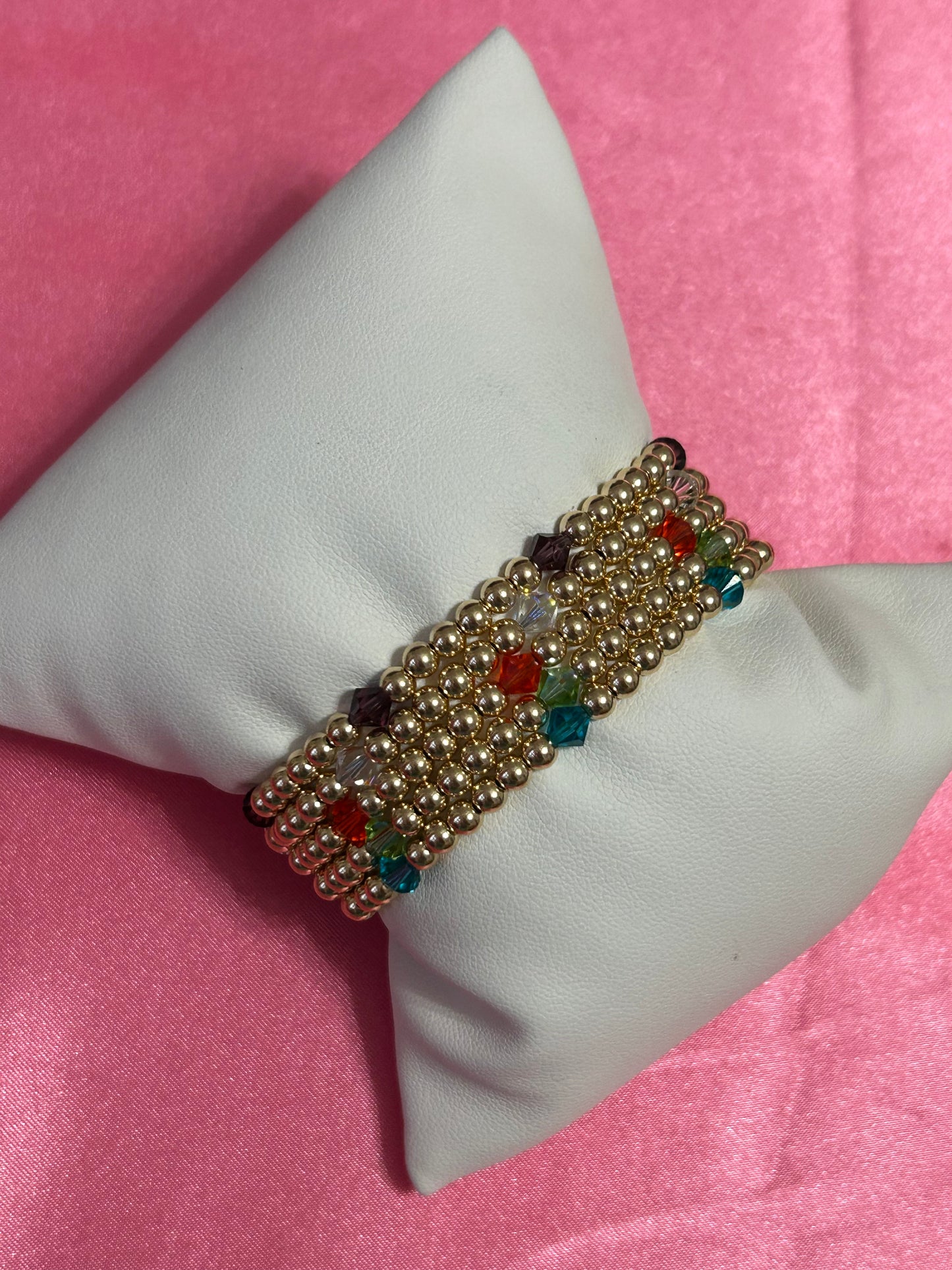 5 Piece Swarovski Crystal Bracelet Set