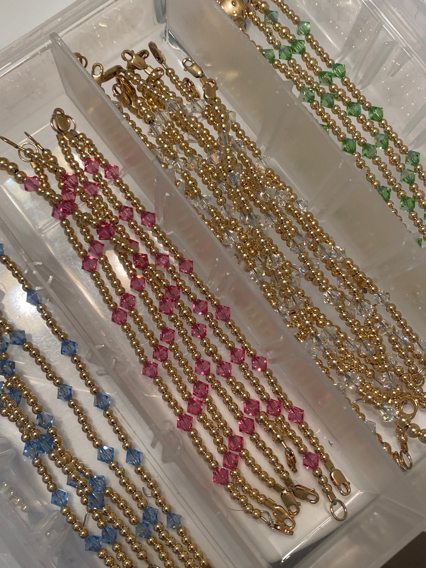 Kids Swarovski Crystal Bracelets Set (2)