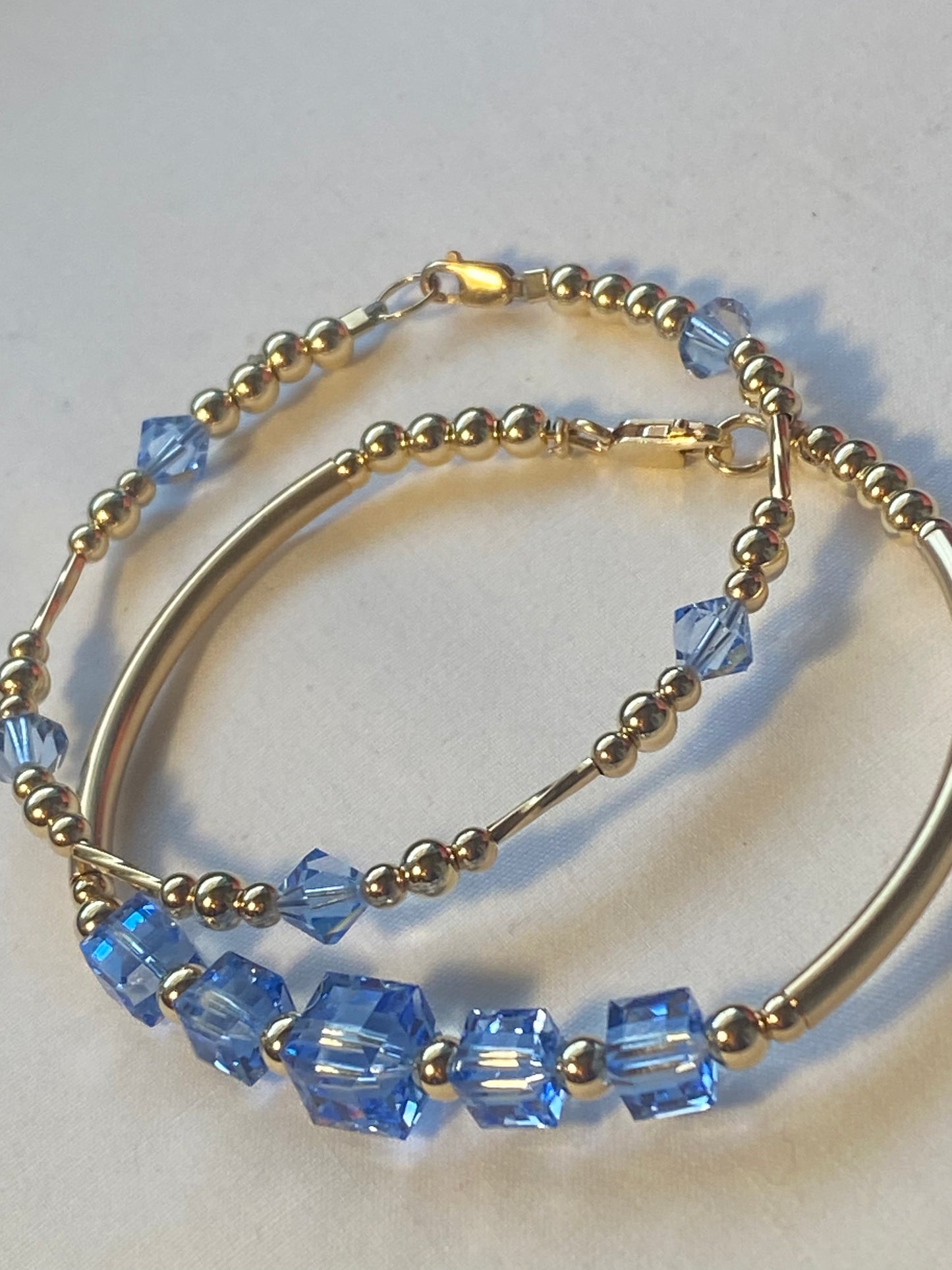 Square Swarovski Crystal (Birthday Set.)..... All Birthstones are Available..