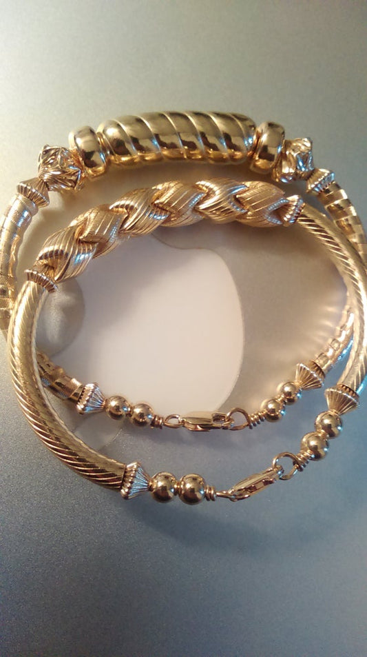 Interlock Bangle (or) Design Bar Bangle ( 1) X -Large Bangle