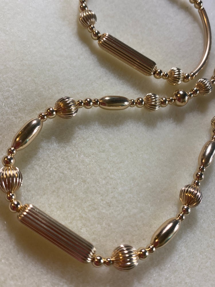 All Gold Necklace & Bangle (Set)