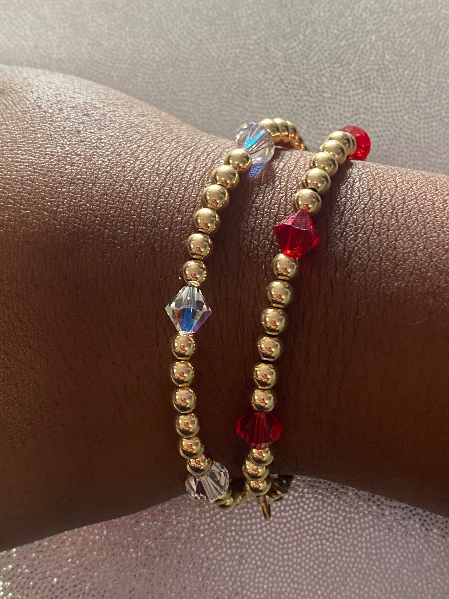 Kids Birthstone Swarovski Crystal Bracelet