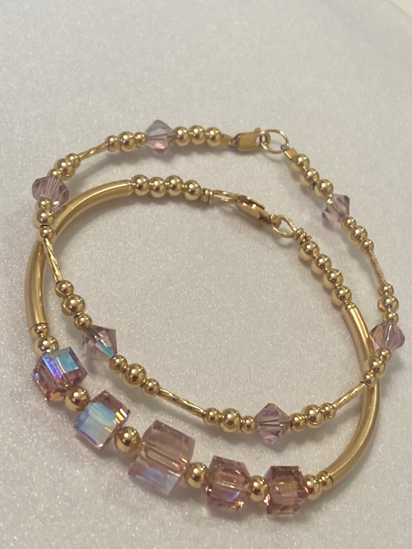 Square Swarovski Crystal (Birthday Set.)..... All Birthstones are Available..