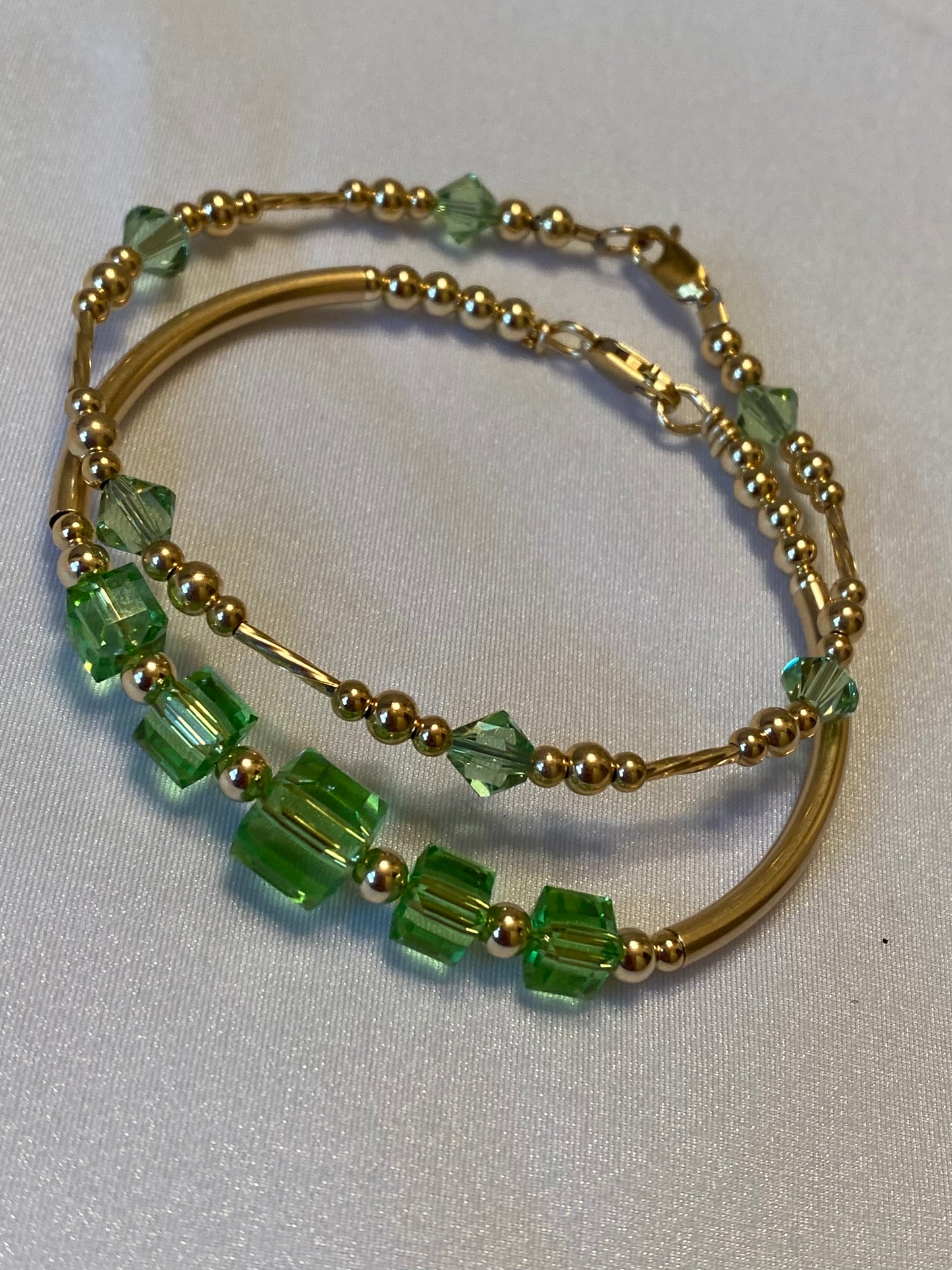 Square Swarovski Crystal (Birthday Set.)..... All Birthstones are Available..