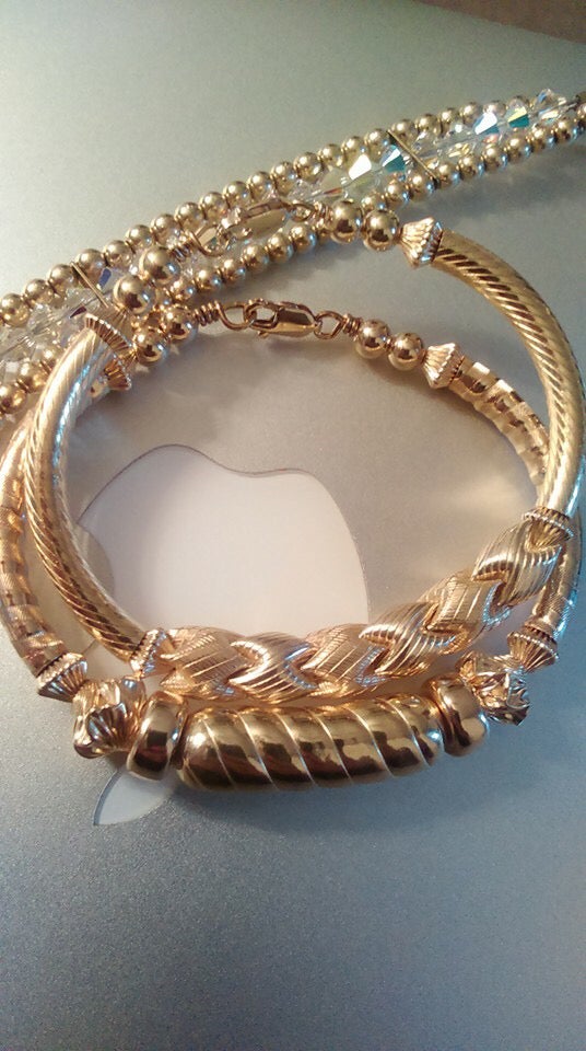 Interlock Bangle (or) Design Bar Bangle ( 1) X -Large Bangle