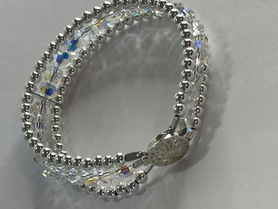 Swarovski Crystal Tennis Bracelet ( Birthstones )