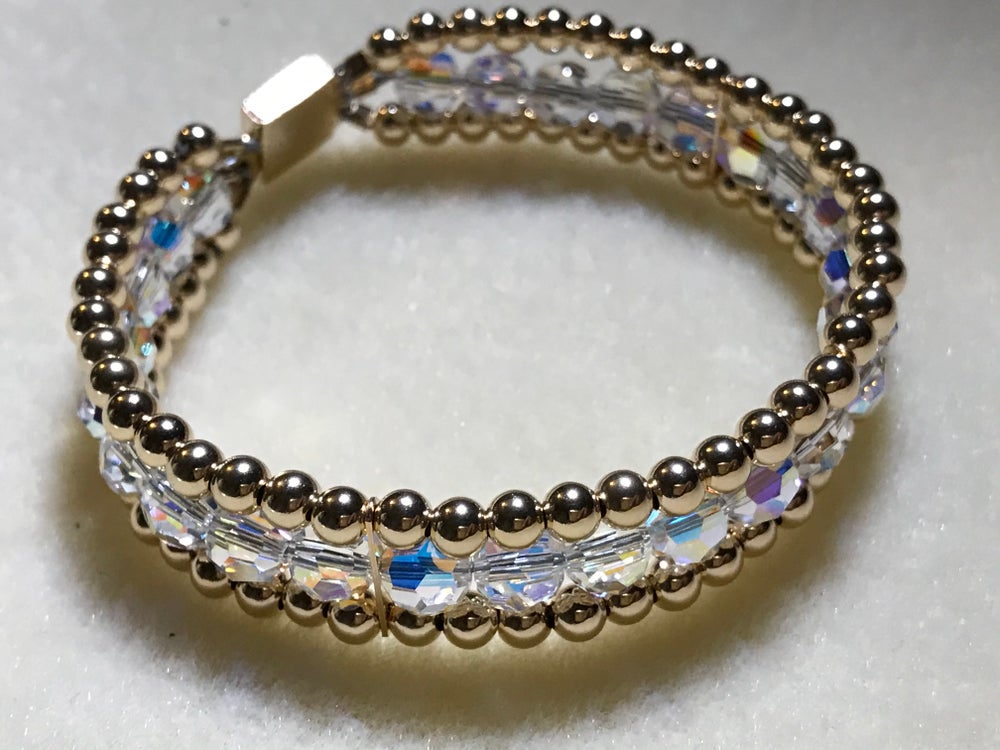 Swarovski Crystal Tennis Bracelet ( Birthstones )