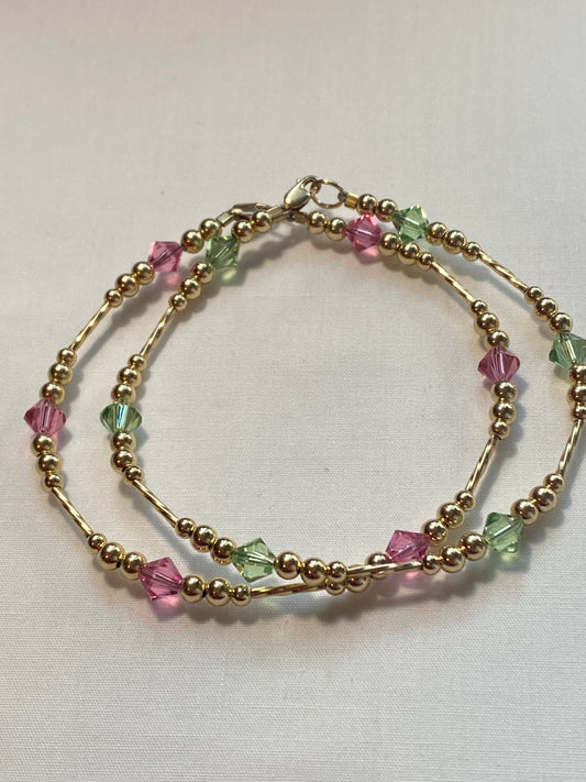 AKA Swarovski Crystal Bracelet Set (2)